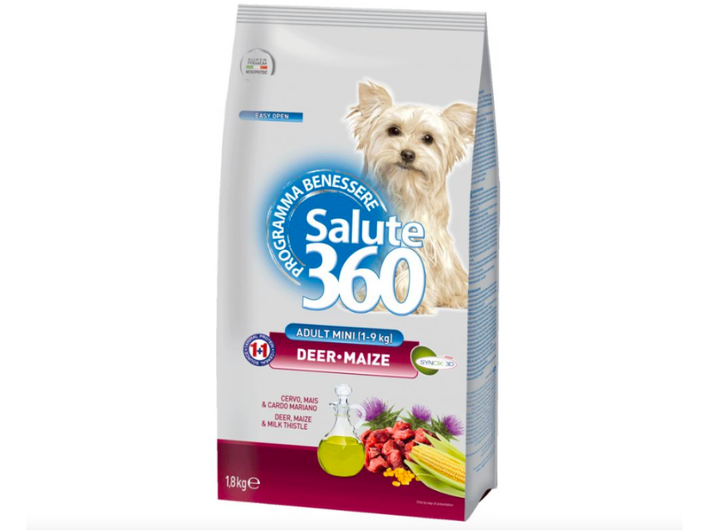Salute dog adult jelen + kukuřice small 1,8kg